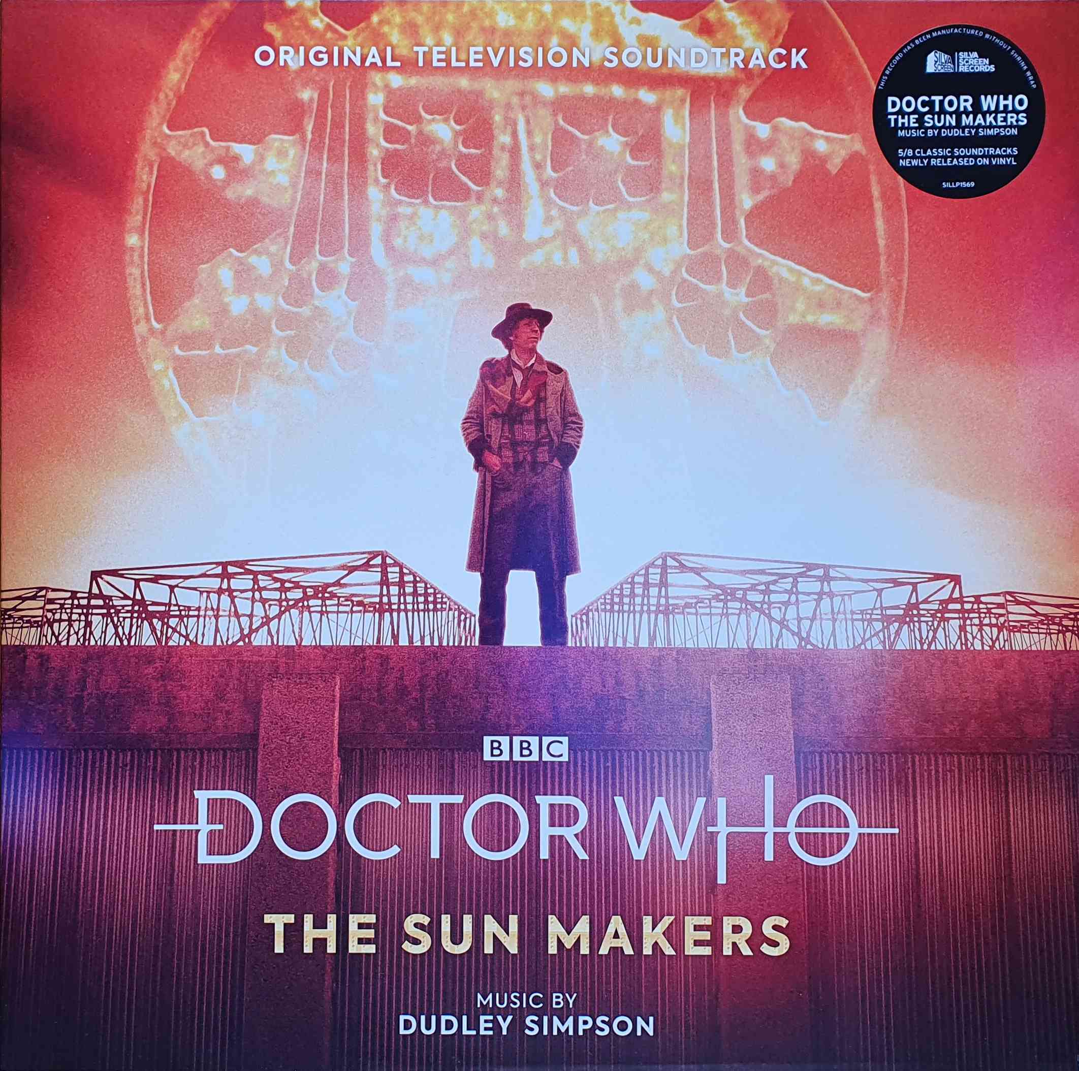Picture of SILLP 1569 Doctor Who - The sun makers by artist Dudley Simpson from the BBC records and Tapes library